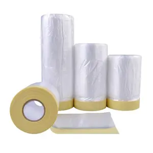 Tape and Drape, Assorted Masking Paper for Automotive Painting Covering (66-Feet, 3 Sizes)
