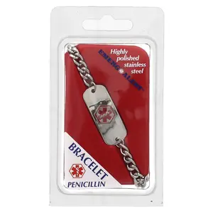Emerge-Alert Allergy Bracelet, Penicillin, 1 Count