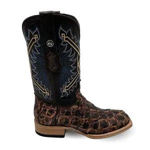 Bota Vaquera de Pescado Cafe 302 TMX208043