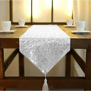 Sequin Tassel Table Runner 12x108-Inch  Christmas Decorations  Table Runner 108inch Christmas Table Runner Y1126