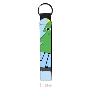abbyrose Skatemas Wristlet Key Chain Tree