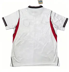 White and red football jerseys