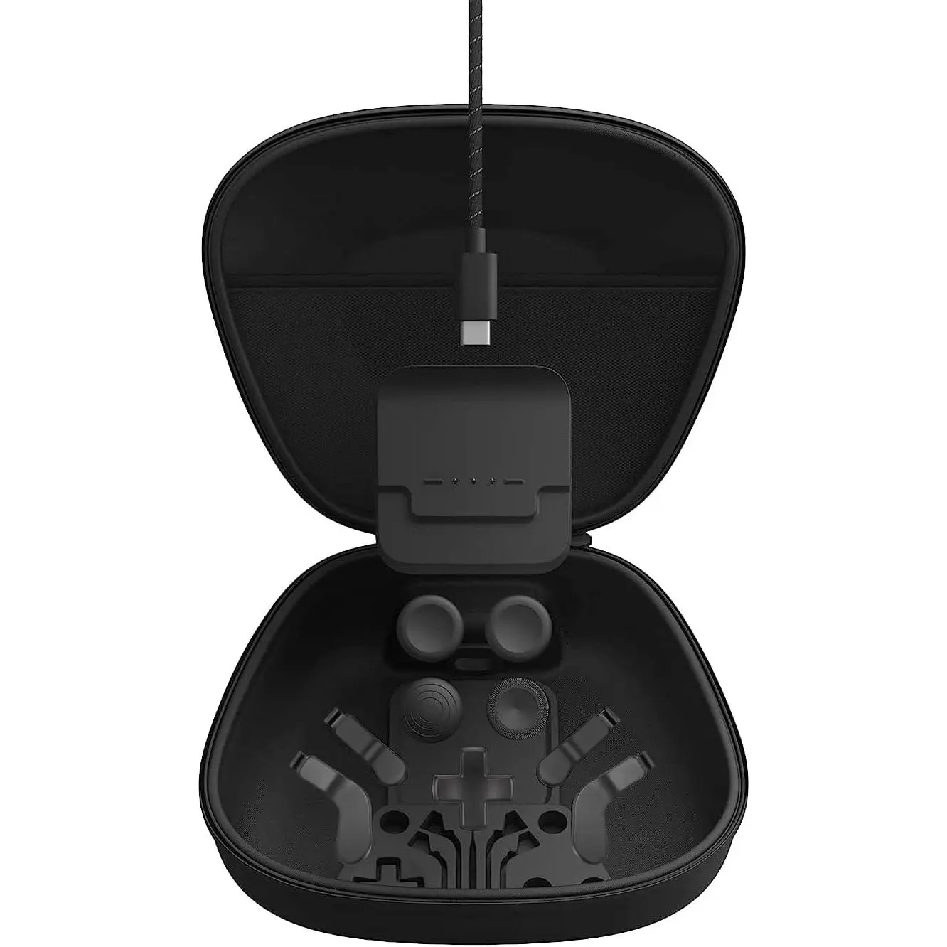 Elite Controller Series 2 Complete Component Pack - Console Accessories Replacement & Repair Kit with Storage Case, Dock, Charger, 4 Thumbsticks, 4 Paddles, 1 D-Pad
