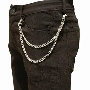 KDNK Rhinestone Skinny Jeans (All Over Rhinestone)