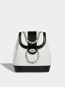 Mini Backpack Purse for Women, Small Cute Crossbody Bag with Chain, Backpackable on Both Shoulders, Suitable for Any Scene