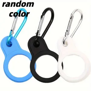 Outdoor Sports Water Bottle Hook Set, Durable Silicone Rings & Hiking Hooks, Portable Climbing Hook, Backpack Accessory, Christmas Gift