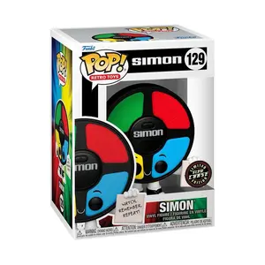 Funko Pop Retro Toys - Simon Glow in the Dark GITD Chase #129 With Protector