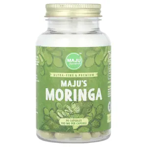 Maju Superfoods Maju's Moringa, 90 Capsules (500 mg per Capsule)