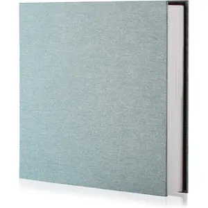 Green Photo Album Self Adhesive Scrapbook Album for 4*6 Photos/Pictures DIY Linen Cover Album 15 Sheets/30 Blank Pages for Family Wedding, Birthday, Christmas, Anniversary