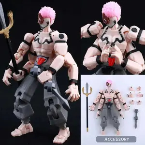 3D Printed Multi-Jointed Action Figure Invincible3.0 Black Yellow Color Scheme Battle Suit Lucky Dummy 13 T13 Collectibles Toy