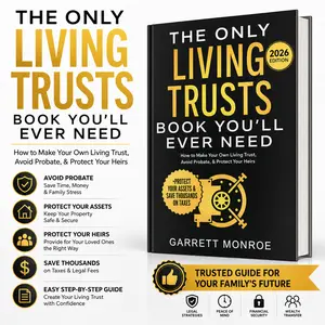 Living Trust & Estate Planning Book for Beginners, Learn How to Avoid Probate, Protect Family Assets, Understand Trust Planning, Wealth Protection & Financial Planning Guide for Homeowners