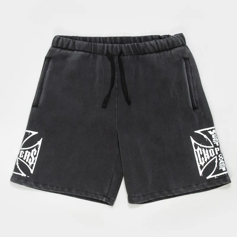 WEST COAST CHOPPERS Stroke Logo Mens Sweat Shorts