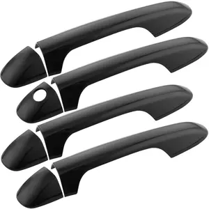 4 Pcs Toyota Tacoma Front and Rear Glossy Black Door Handle Covers Trim