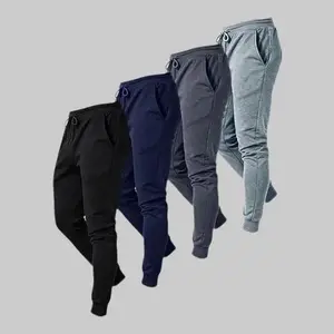 Men’s Terry Fabric Athletic Pants (3 Pack)  All season blended men’s pants with side pockets, suitable for sports, fitness, outdoor activities, and everyday wear