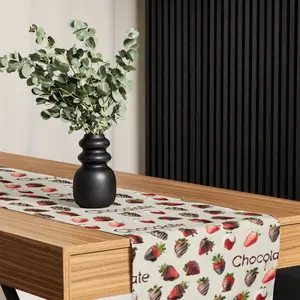 Chocolate Covered Strawberry Table runner