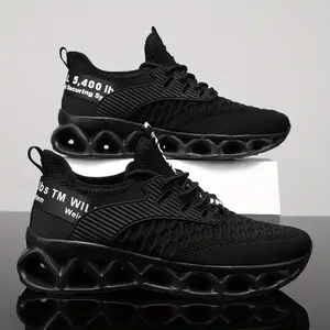 2025 new glossy sports women's shoes large size lightweight soft-soled walking shoes mesh breathable road running shoes platform comfortable yoga dance shoes 21332cxzz