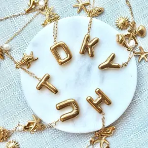 Letter Starfish -Necklace