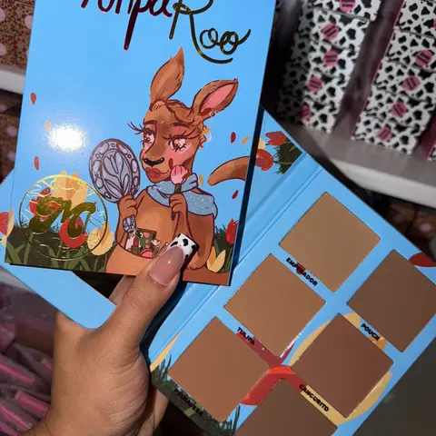 Tulipa Roo Bronzer Powder Matte Makeup PALETTE