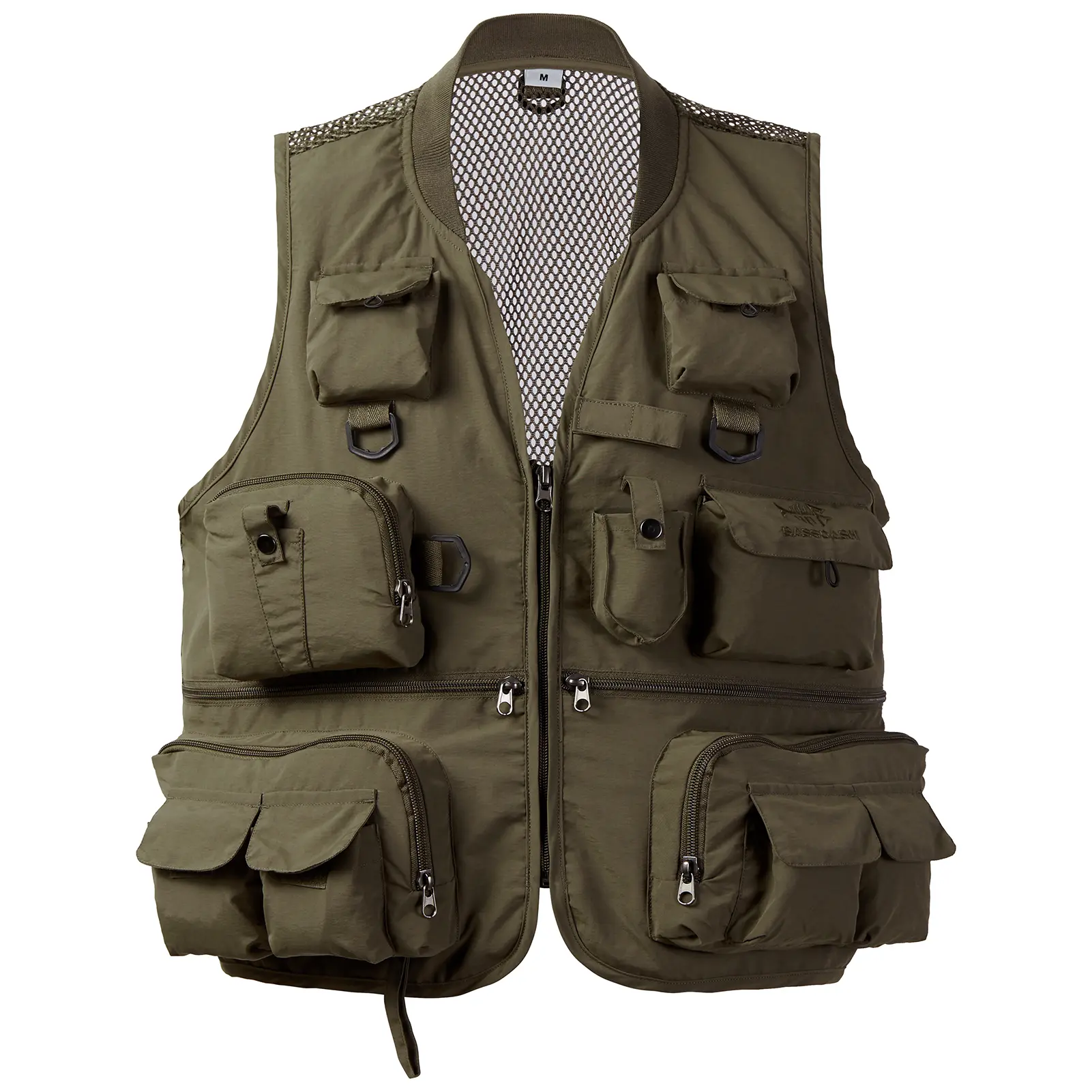 Bassdash Versatile Men's Women's Fishing Photography Vest with Mesh Back