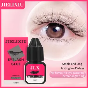 Self-Application Eyelash Extension Glue - Non-Irritating, Quick-Drying, Non-Stinging, Extra Strong, Long-Lasting, Ideal for Beginners