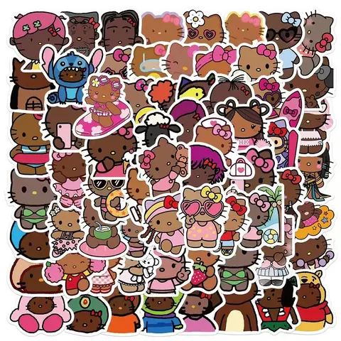 Sanrio Hello Kitty Decorative Stickers, Home Supplies for Home Decor, Fridge Decoration