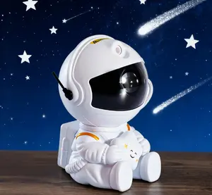 Astronaut Star Projector Galaxy Light 8 Modes Remote 270° Adjustable LED Lights for Bedroom Girls Room Decoration Home Theater Ceiling New Sky Light Christmas Day Gift Colorful Backlight Compact Portable - Audio
