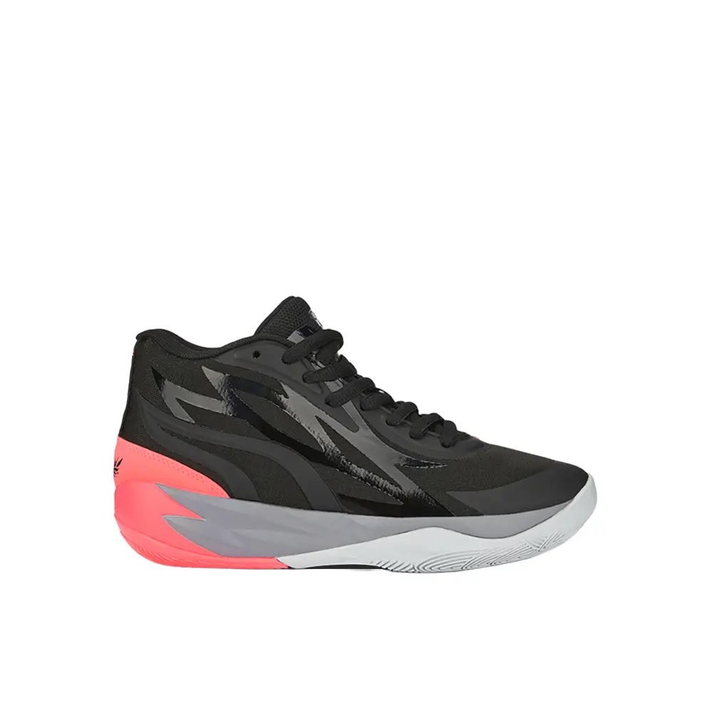 PUMA Kids Boys Mb.02 X  Basketball Sneakers Shoes - Black