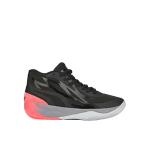 PUMA Kids Boys Mb.02 X  Basketball Sneakers Shoes - Black