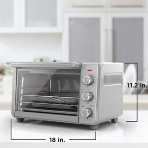 6-Slice Crisp 'N Bake Air Fry Toaster Oven, .78 Cubic Feet Interior