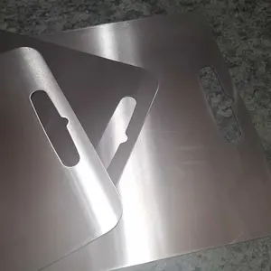 Product Review of 3PCS Stainless Steel Cutting Board Set S+M+L Sizes Food-Grade Metal Chopping Boards for Meat Vegetables & Ultrathin & Durable, Portable & Rust-Resistant Easy to Clean More Edge-Smoothing Kitchen Tools - Kitchenware from W**e