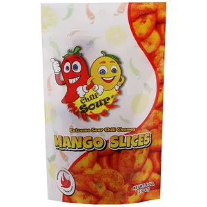 CHILI EXTREME SOUR MANGO SLICES GUMMY 6 OZ BAG Snack - Mangga