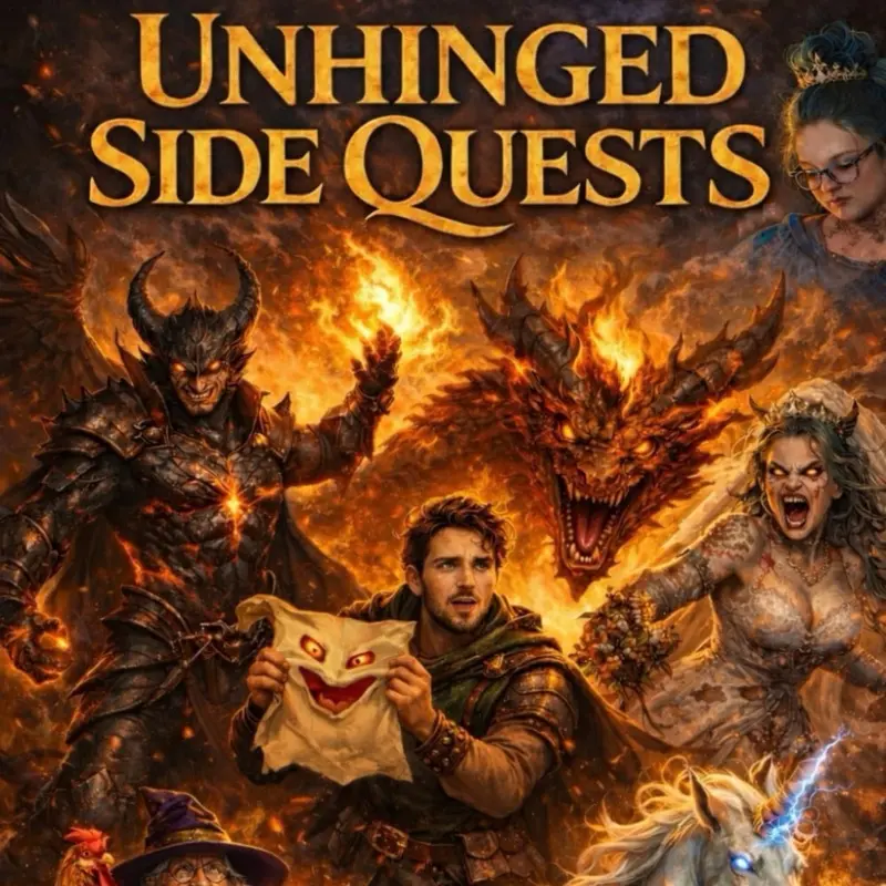 Unhinged Side Quests - Signed Copy