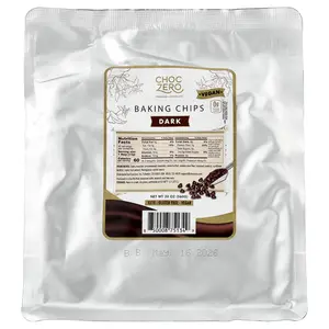 ChocZero Baking Chips, Dark, 20 oz (560 g)