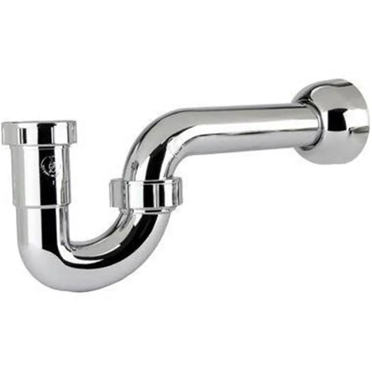 Plumb Pak  1.5 in. P-Trap Chrome Plated ABS Pipe