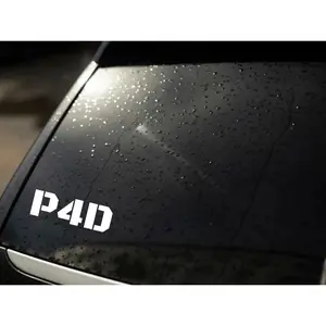 P4D Window Decal