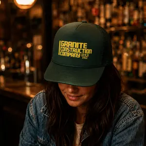 Green Vintage Trucker cap