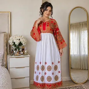 Elegant Afghan  Dress – Traditional Long Sleeve Maxi Dress