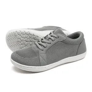 Women's Barefoot Sneakers Wide Minimalist Trainer Footwear Athletic Running Closed Walking Shoes Outdoor Shoes Training Runner