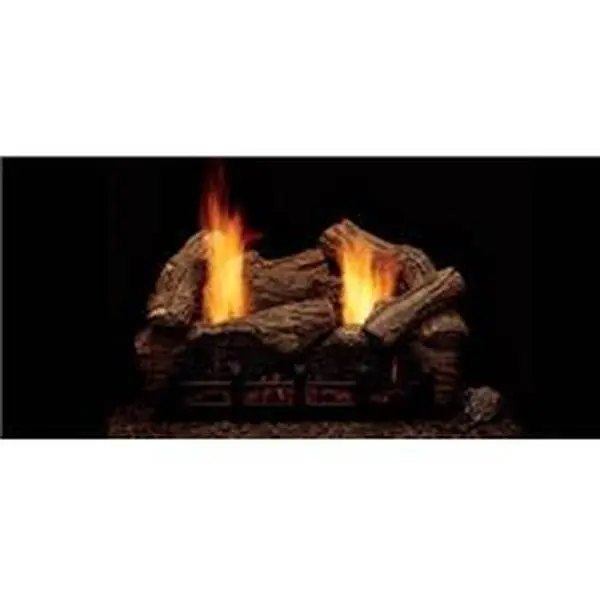 7-Piece Highland Oak Refractory Burner Logset, 24 in. for Natural Blaze VF 24 in. Burner
