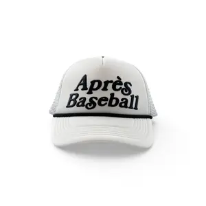 Talisman Après Baseball White and Black Foam Trucker Hat