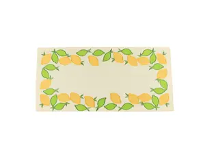 Linens Art And Things - Lemon Lime Table Runner