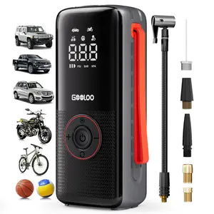 GOOLOO A6 Lite Cordless Tire Inflator - 7-Min Fast Inflation, 7500mAh Portable Air Pump for Car/Bike/Ball