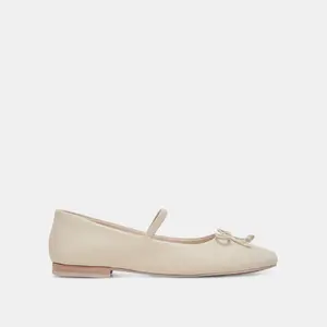 Dolce Vita CARIN BALLET FLATS IVORY LEATHER
