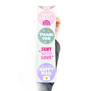 100 Stickers 2x2 Decorative Stickers for shipping