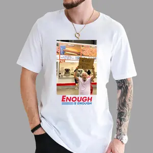 Enough Is Enough Funny Graphic Meme T-Shirt – Bold Statement Tee with Humor and Attitude, Casual Everyday Wear for Men and Women, Soft Cotton Casual Top