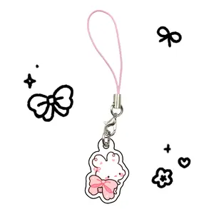 Bimbo Bow Phone Charm