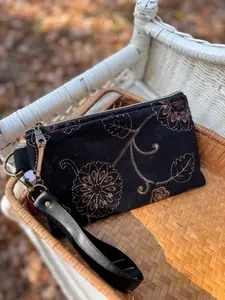Handmade Vintage Wristlet