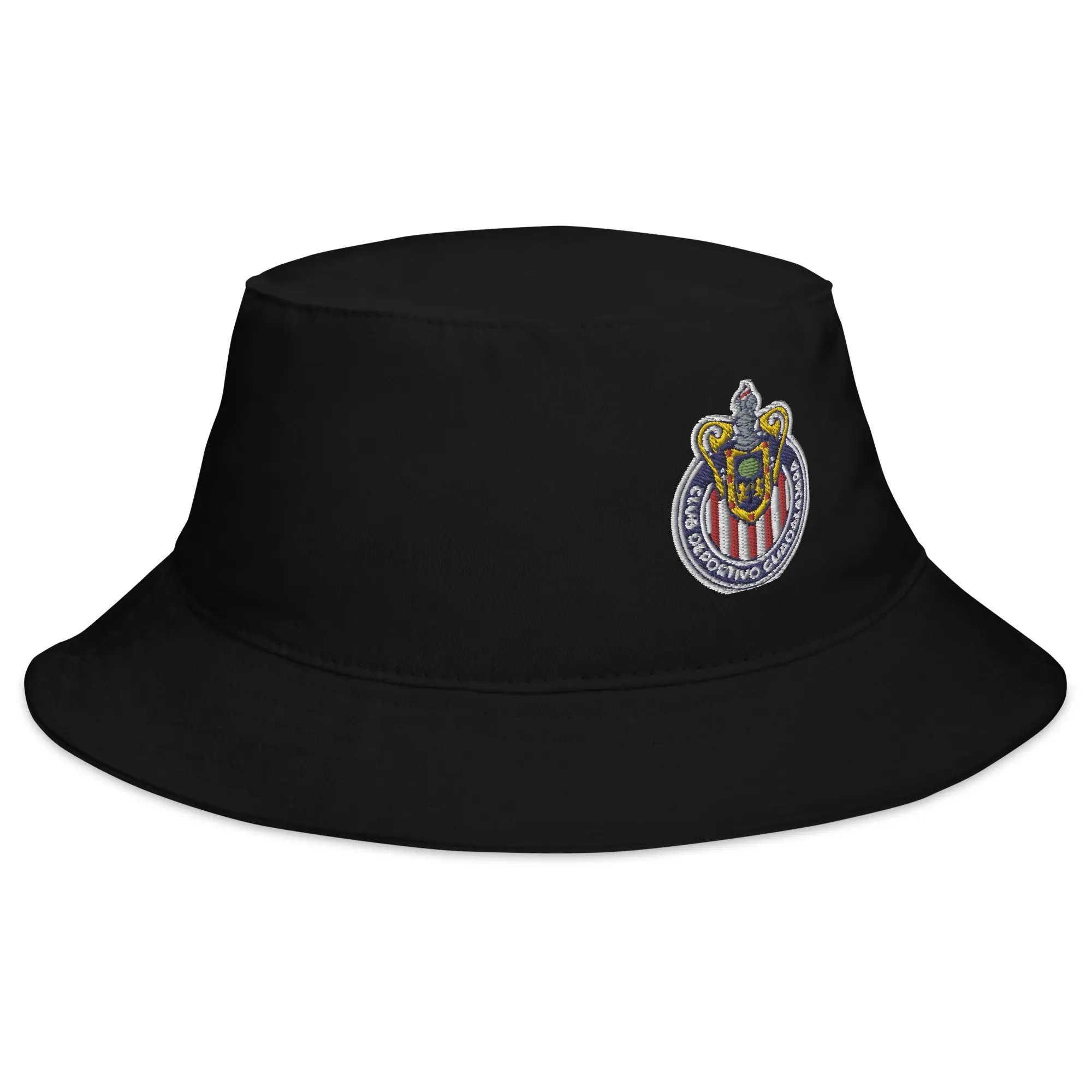 Guadalajara Chivas Bucket Hat, Black, One Size Guadalajara Chivas Bucket Hat, Black, One Size