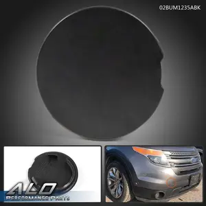 Front Bumper Tow Hook Eye Cover Black Fit for 2011-2015 Ford Explorer