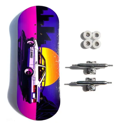 LC BOARDS FINGERBOARD 98X34 COMPLETE '86 GRAPHIC FOAM GRIP